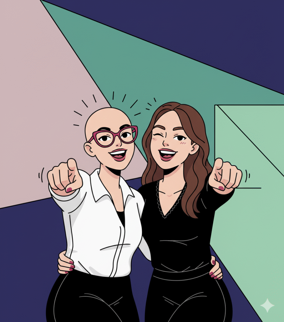 Lesley and Nic, Digital COaches