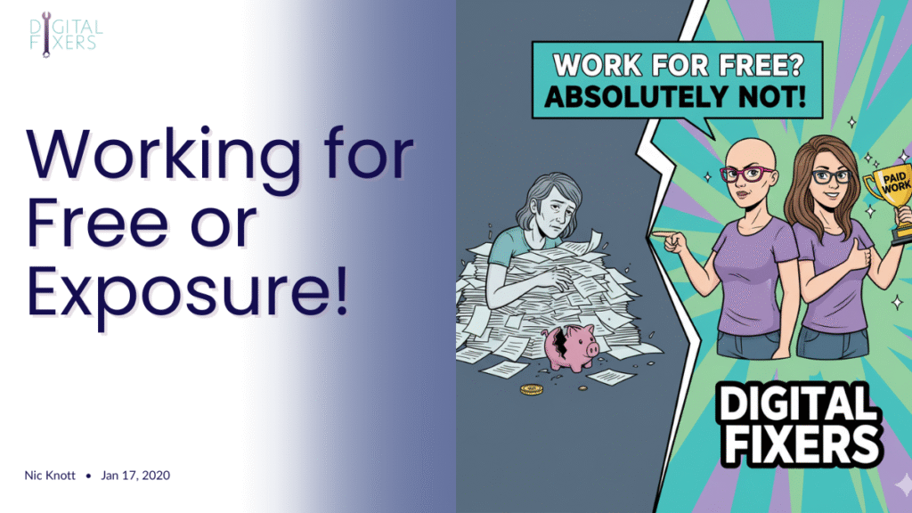 working for free as a freelancer