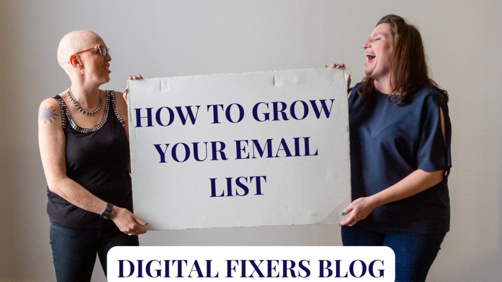 Grow your Email List Blog