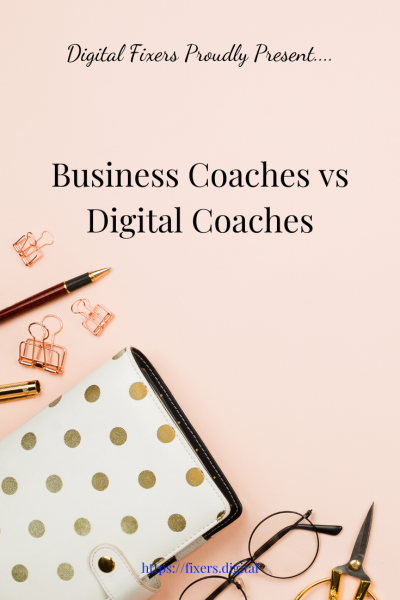 business coach vs digital coach